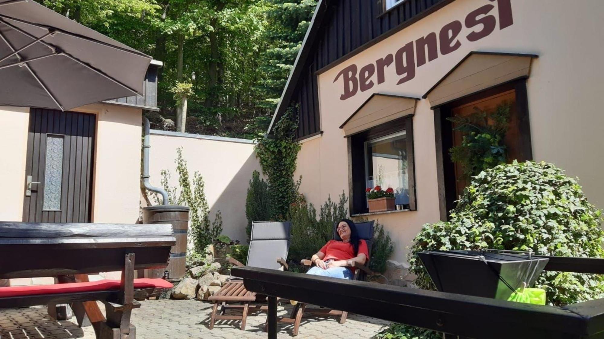 Bergnest Bungalow Bad Gottleuba Exteriör bild